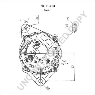 PRESTOLITE ELECTRIC Generaator 20110410